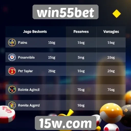 Comparação entre win55bet e outros sites de jogos