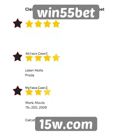 feedback dos usuários sobre atendimento ao cliente do win55bet
