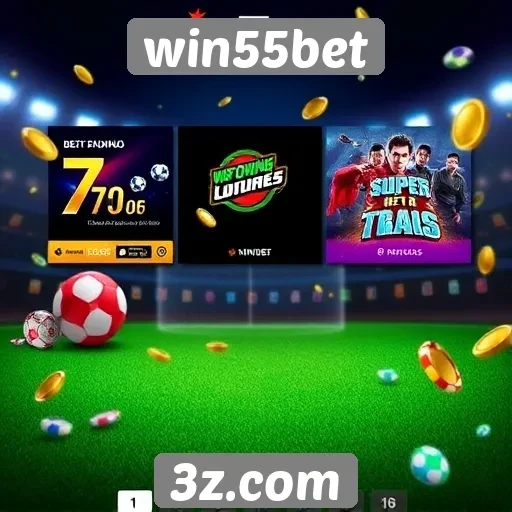 Ofertas e promoções disponíveis no win55bet